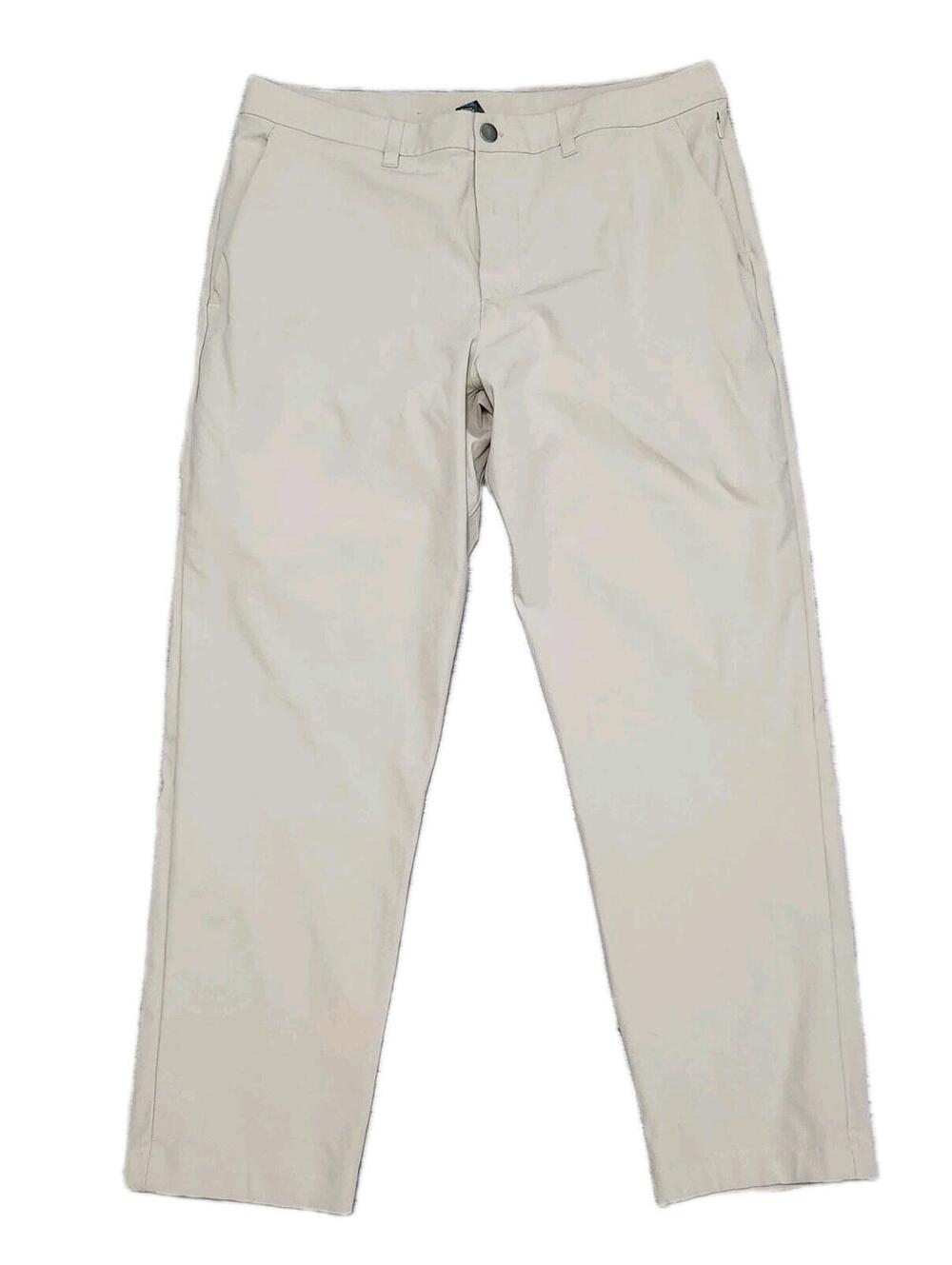 Mens Lululemon ABC Classic Fit Trouser Warpstreme $138 Wacky Khaki Sz 34